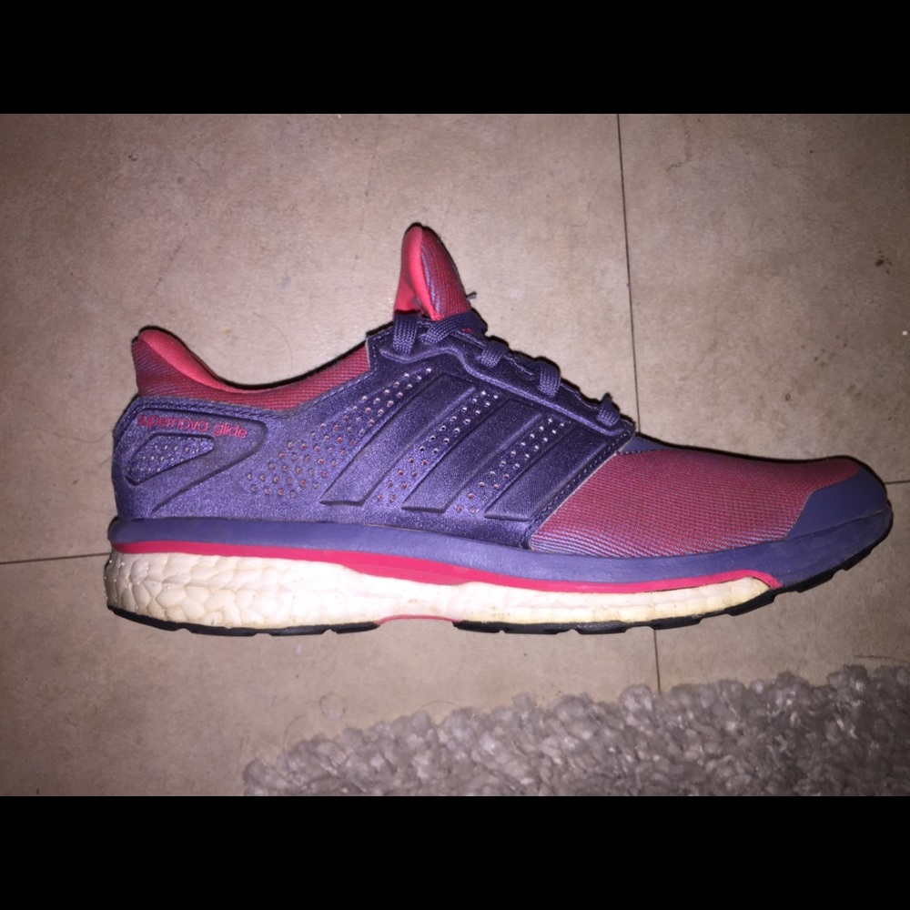 Adidas Supernova athletic running shoe